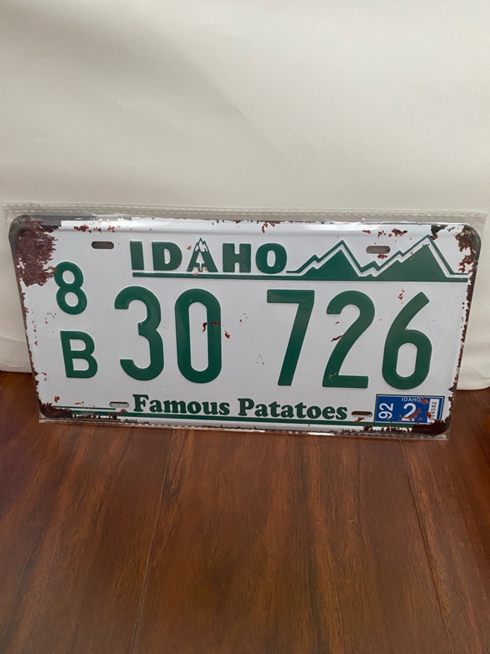 Idaho License Plate